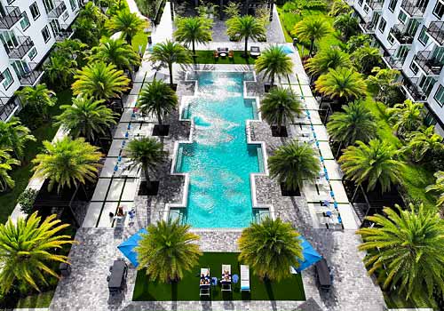 Rome Design Awards Winner - Landscape Design Workshop - Aura Delray Beach