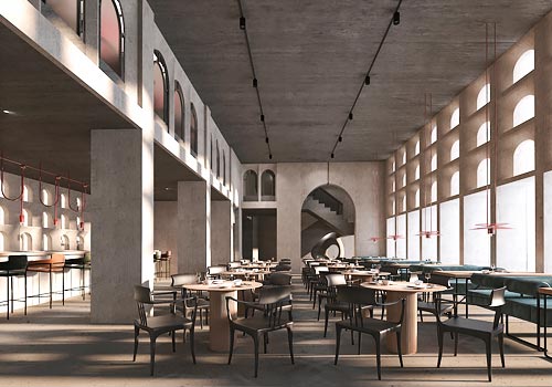 Rome Design Awards Winner - YICHEN DESIGN - Vesuvio Restaurant