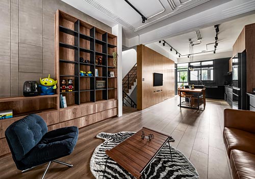 Rome Design Awards Winner - Initialday Interior Design - Forest Abode Awash in Light