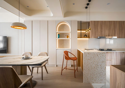 Rome Design Awards Winner - Match Interior Design CO.,LTD - Blankness Bathed in Light