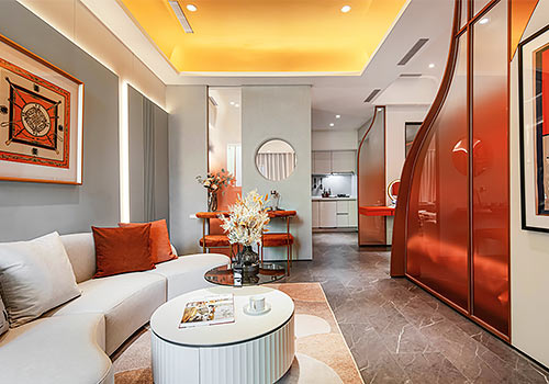 Rome Design Awards Winner - UP Town New Interior Design Company Limited - Classic Orange