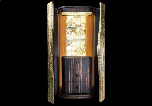 Rome Design Awards Winner - KANTTARI - Bar Cabinet SAVAGE