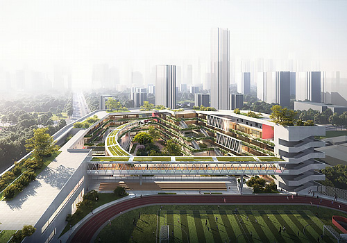 Rome Design Awards Winner - ARCH-AGE DESIGN - Liaoyuan Middle School, Hanyang District, Wuhan