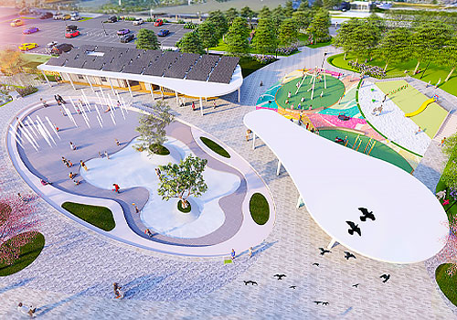 Rome Design Awards Winner - Environmental Protection Bureau, Yunlin County - Breathing Green: Yunlin EPB Office Park