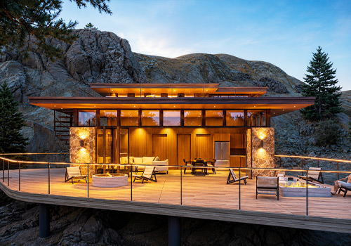 Rome Design Awards Winner - Vision Architects, Inc. + Jiajie Wang - The Cliff House